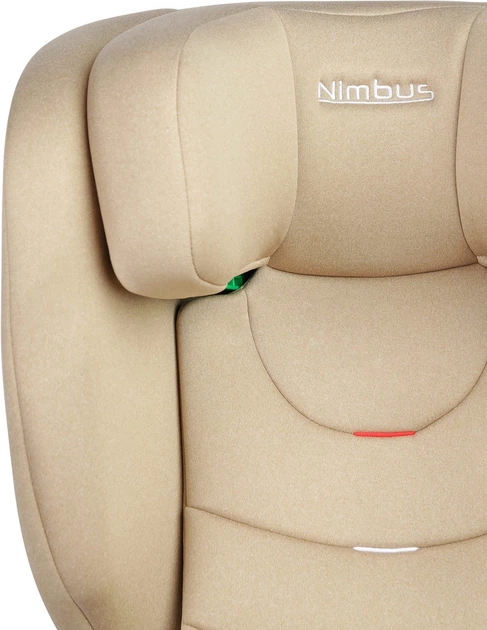 Автокрісло Caretero Nimbus i-Size Isofix універсальне 2 в 1 бежеве 100–150 см (5903076323293) - зображення 9