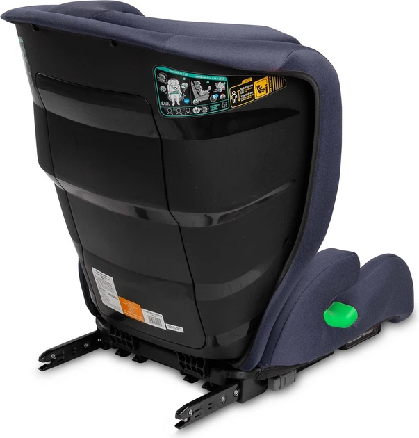 Автокрісло Caretero Nimbus i-Size Isofix універсальне 2 в 1 темно-синє 100–150 см (5908310390932) - зображення 2