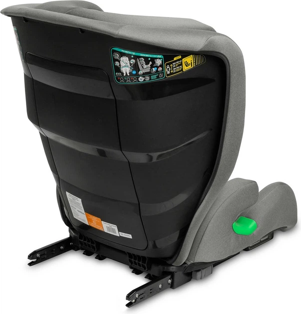 Автокрісло Caretero Nimbus i-Size Isofix універсальне 2 в 1 графітове 100–150 см (5908310398419) - зображення 3
