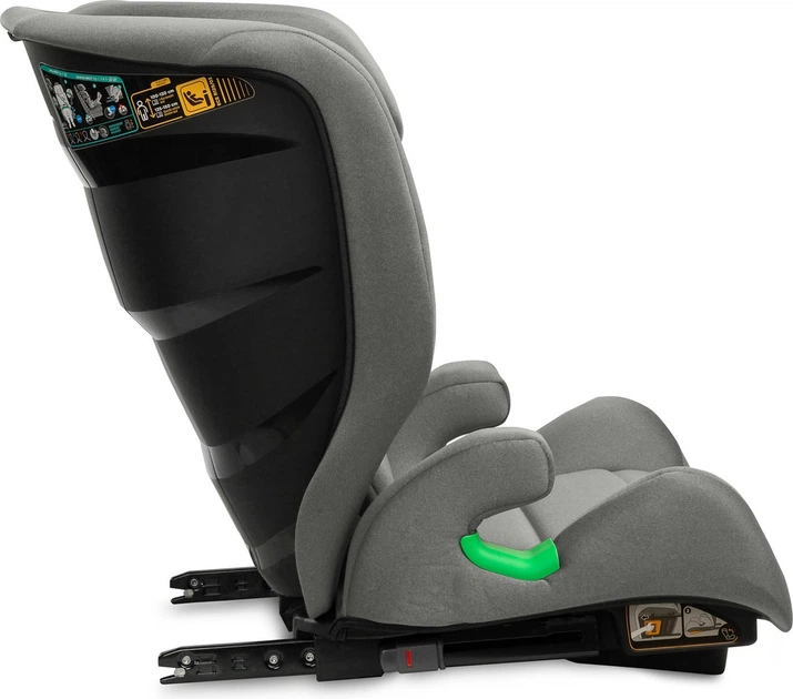 Автокрісло Caretero Nimbus i-Size Isofix універсальне 2 в 1 графітове 100–150 см (5908310398419) - зображення 8