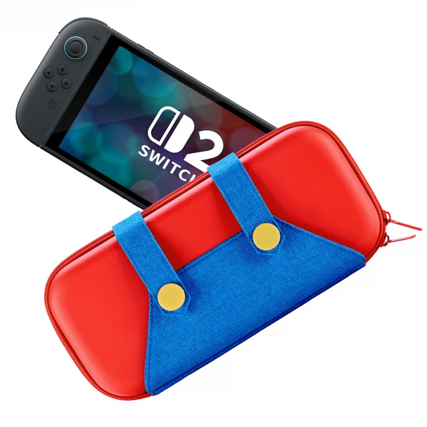 Etui na kontroler Nintendo Switch 2 Funlab Czerwone HRF1300 (6978095910273) - obraz 10