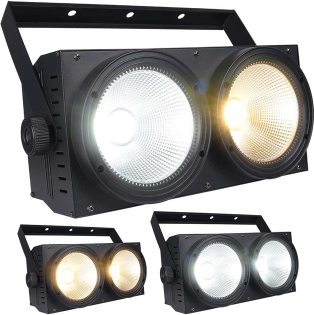 Сценічний світильник Light4Me Blinder LED 2 x 100 Вт (5908249812116) - зображення 4