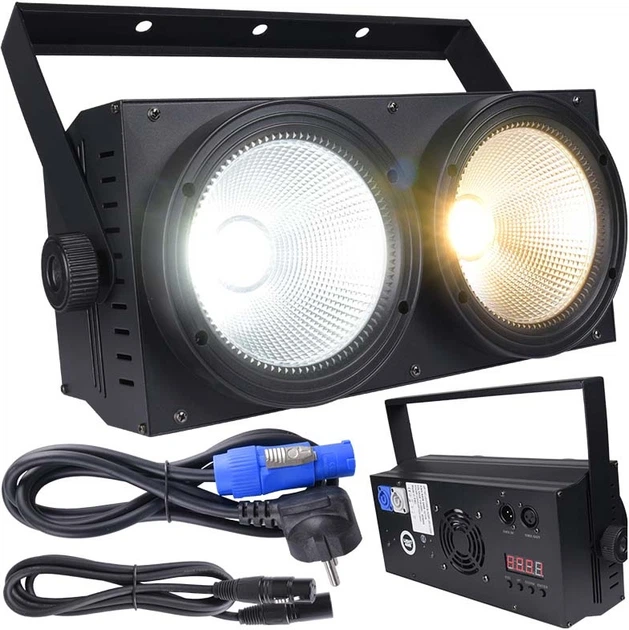 Сценічний світильник Light4Me Blinder LED 2 x 100 Вт (5908249812116) - зображення 6