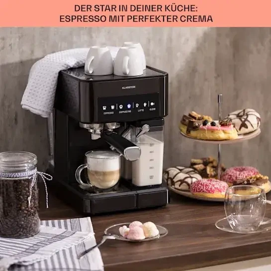 Кофеварка KLARSTEIN Arabica Comfort 1350 W 20 бар (10041523) - изображение 4