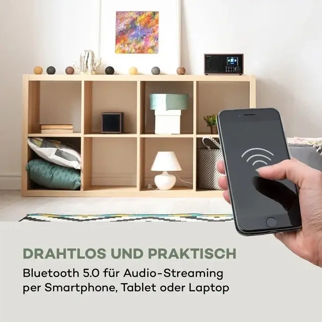 Интернет-радио Auna Silver Star Mini Two DAB+/FM Bluetooth (10038347) - изображение 7