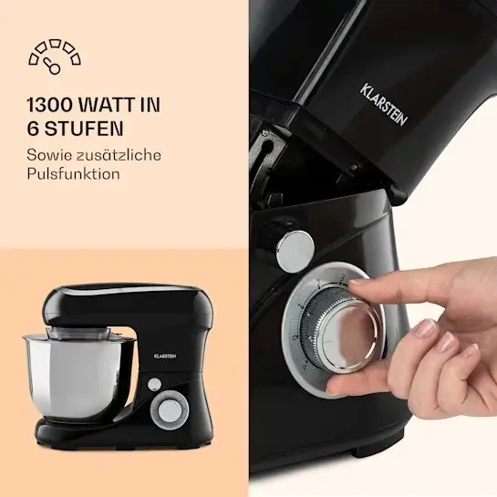 Кухонный комбайн тестомисс Klarstein Bella Pico 2G (10036470) - изображение 2
