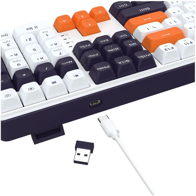 Klawiatura bezprzewodowa Redragon K689WBO-RGB-PRO Wyvern Pro (6950376726087) - obraz 7