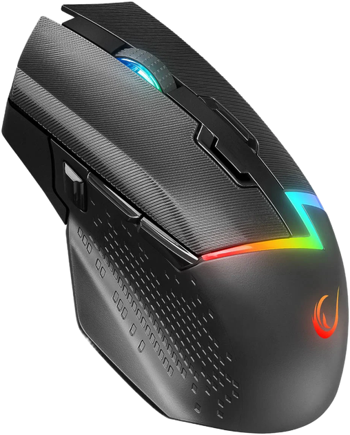 Mysz bezprzewodowa Rampage Drop M3 V2 Black (DROPM3V2-BLACK) - obraz 2