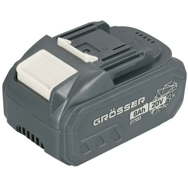 Акумулятор Grosser 8А GB 208PL EXPERT Tabless Піковий струм = 140A АКБ на 21700 серії EVE 40PL (6А підтримка заряду). М1 - Фото 1 Акумулятор Grosser 8А GB 208PL EXPERT Tabless Піковий струм = 140A АКБ на 21700 серії EVE 40PL (6А підтримка заряду). М1 - зображення 1