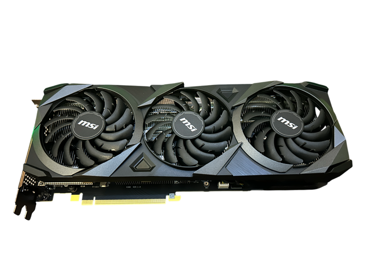 Видеокарта RTX 3070Ti 8GB MSI VENTUS 3X OC GDDR6 Б/У - Фото 4 Видеокарта RTX 3070Ti 8GB MSI VENTUS 3X OC GDDR6 Б/У - изображение 4