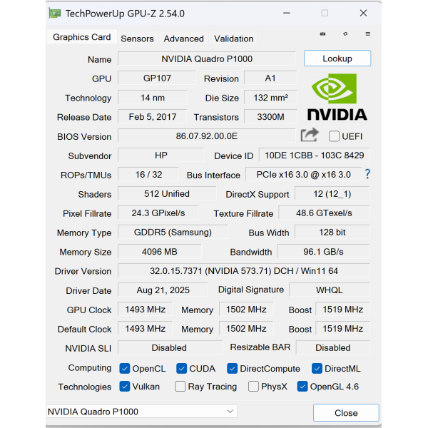 Ноутбук HP Zbook Studio G5 15.6" 4K/IPS Матовий / Intel Core i7-8750H / 16 Gb / 480 Gb SSD / NVIDIA Quadro P1000 (4 Gb) Б/В - зображення 8