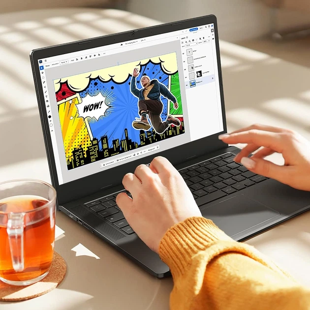 Ноутбук 14" Acer Chromebook Plus 514 (CB514-4HT-31U4) Intel Core i3-N305 RAM 8GB SSD 256GB 10ч батарея ChromeOS (UKR) b5 - изображение 8