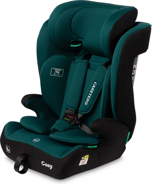 Fotelik samochodowy Caretero Cosy I-Size 76–150 cm Turkusowy (5903076321558) - obraz 2