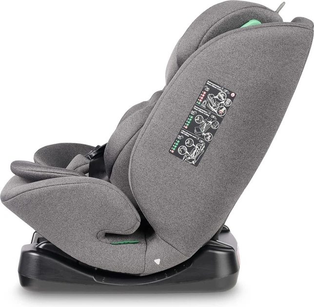 Fotelik samochodowy Caretero Mundi I-Size szary 40–150 cm (5903076323361) - obraz 6
