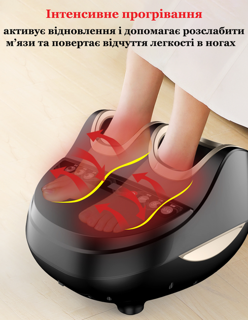 Профессиональный массажер для ног 36 W FeetPro InnoTech (LS-9339) - Фото 9 Профессиональный массажер для ног 36 W FeetPro InnoTech (LS-9339) - изображение 9