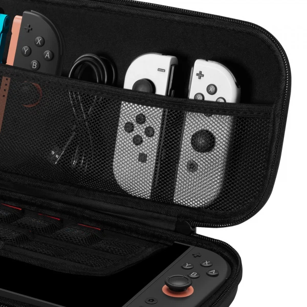 Etui na kontroler Nintendo Switch 2 Funlab Black Iron Stamp Czarny HRF1304 (6978095910297) - obraz 6