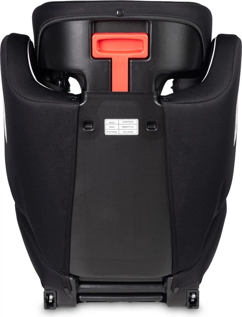 Fotelik samochodowy Caretero Breezy Fix I-Size Isofix czarny 100–150 cm (5903076323583) - obraz 6