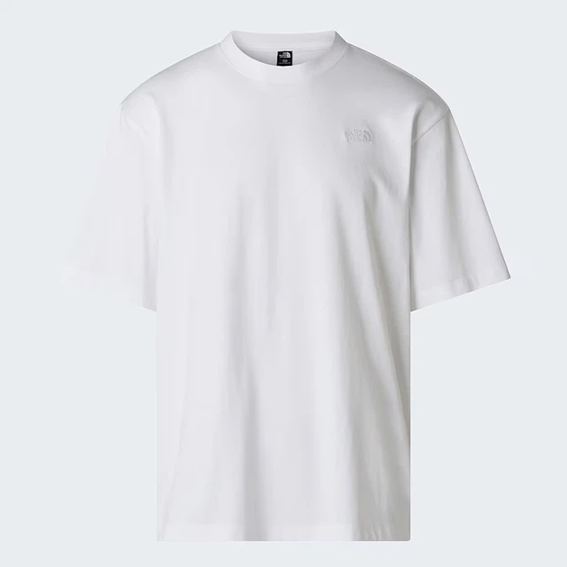 Футболка бавовняна довга чоловіча The North Face M Tnf Essential Simple Dome NF0A8EVWFN4 S Біла (800070354823) - зображення 7