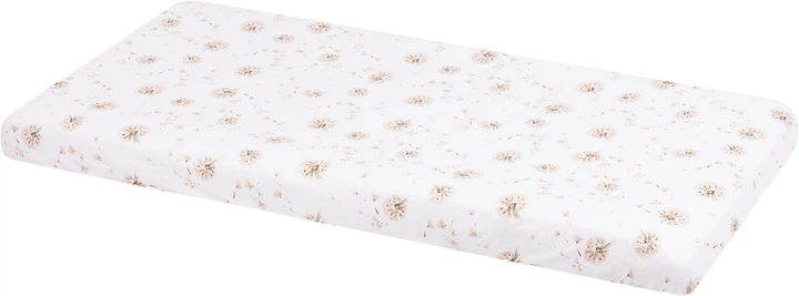 Prześcieradło dziecięce Sensillo Dmuchawce 60x120 cm Beżowe (5903076322975) - obraz 2