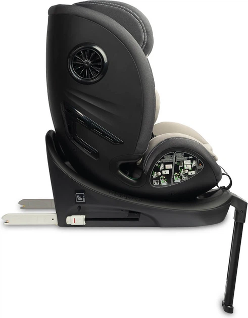Автокрісло Caretero Fortis I-Size Isofix сіре 40–150 см (5908310394831) - зображення 8