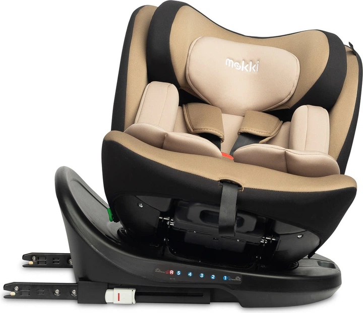 Автокрісло Caretero Mokki I-Size Isofix бежеве 40–150 см (5908310396170) - зображення 10