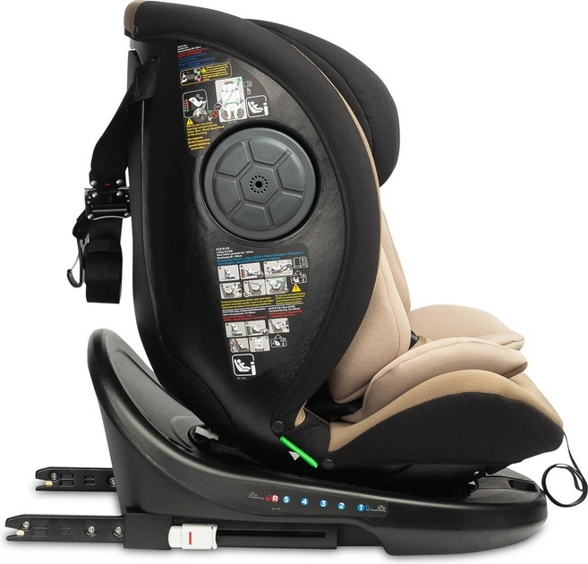 Автокрісло Caretero Mokki I-Size Isofix бежеве 40–150 см (5908310396170) - зображення 12