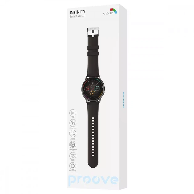 Смарт Годинник Proove Infinity чорний - изображение 5