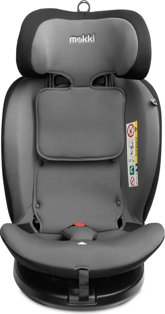 Автокрісло Caretero Mokki I-Size Isofix сіре 40–150 см (5908310396200) - зображення 8