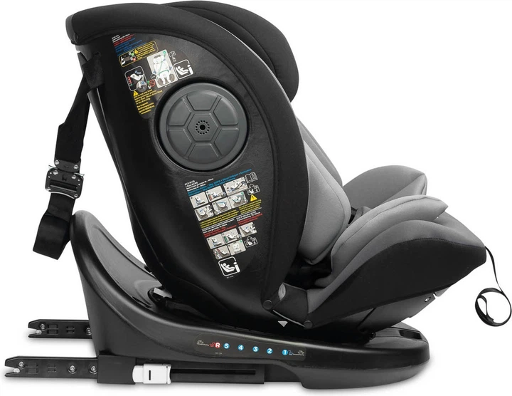 Автокрісло Caretero Mokki I-Size Isofix сіре 40–150 см (5908310396200) - зображення 11