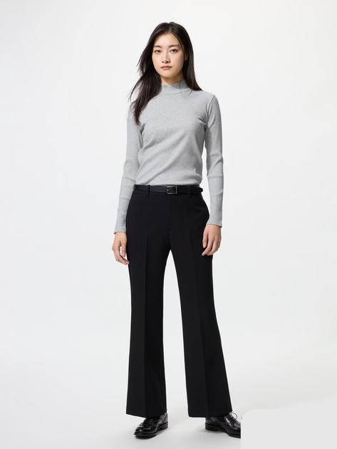 Лонгслів Uniqlo розмір М сірий (03) (479588) - изображение 2