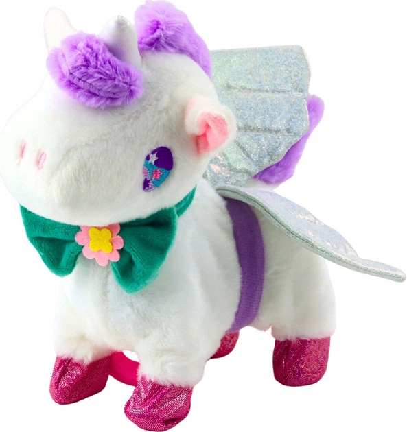 Інтерактивний єдиноріг LEAN Toys на повідку 24610 (5905991057376) - зображення 2