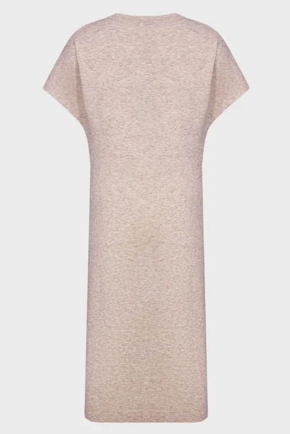 Жіноча бежева сукня Mexx S JO0985036W - изображение 6