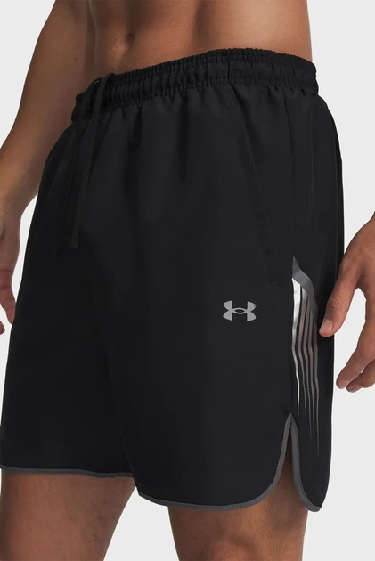 Чоловічі чорні шорти UA Velociti Vent 7in Short Under Armour MD 6009519-001 - Фото 4 Чоловічі чорні шорти UA Velociti Vent 7in Short Under Armour MD 6009519-001 - зображення 4