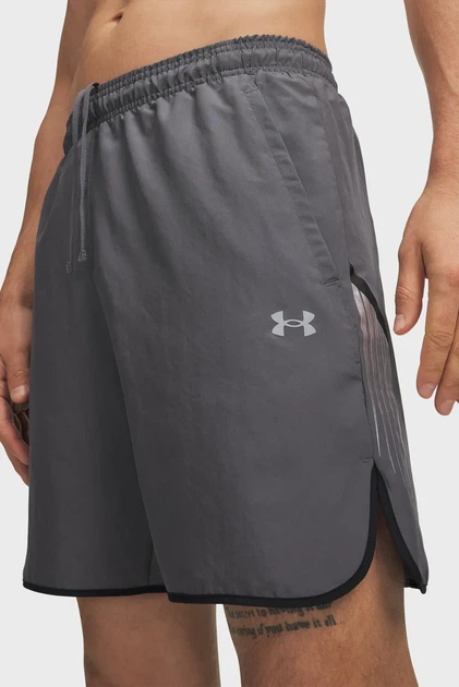 Чоловічі сірі шорти UA Velociti REFLCT 7in Short-GRY Under Armour LG 6009519-025 - изображение 4