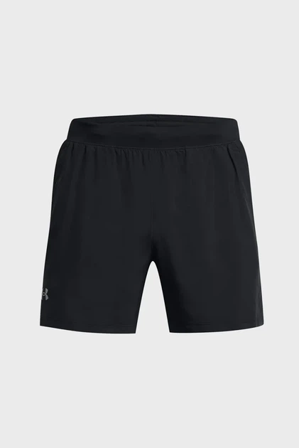 Чоловічі чорні шорти UA LAUNCH 5'' SHORTS Under Armour L 1382617-001 - Фото 5 Чоловічі чорні шорти UA LAUNCH 5'' SHORTS Under Armour L 1382617-001 - изображение 5