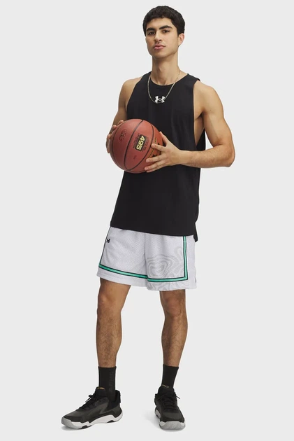 Чоловічі білі шорти Zone Pro 7 Mesh Shrt 7 Mesh Prntd Under Armour XXL 6000365-100 - Фото 2 Чоловічі білі шорти Zone Pro 7 Mesh Shrt 7 Mesh Prntd Under Armour XXL 6000365-100 - изображение 2