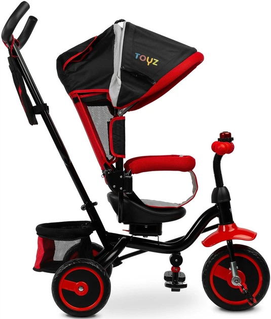 Rowerek trójkołowy Toyz Timmy z obracanym siedziskiem Czerwony (5902021525843) - obraz 12