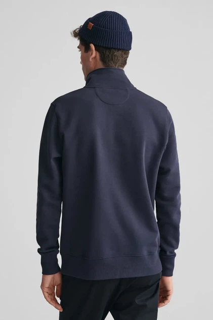 Чоловіча темно-синя спортивна кофта REG SHIELD HALF ZIP Gant XL 2008005 - изображение 3