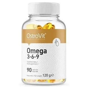 Жирні кислоти OstroVit Omega 3-6-9 90 капсул - Фото 1 Жирні кислоти OstroVit Omega 3-6-9 90 капсул - зображення 1
