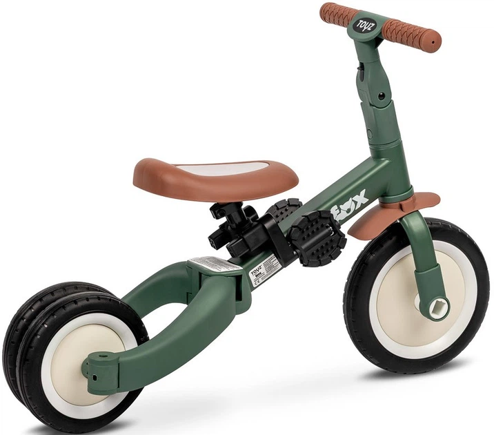 Rowerek trójkołowy Toyz Fox 4 w 1 Zielony (5903076322296) - obraz 2