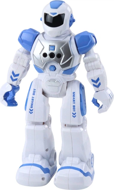 Robot zdalnie sterowany LEAN Toys SMART BOT mówi i tańczy Niebieski 28841 (5905991088226) - obraz 2