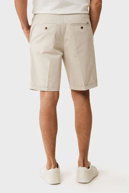 Чоловічі бежеві шорти CRAIG Garment dye chino shorts Mexx XL MF007300651M - изображение 3