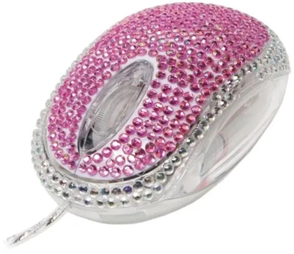 Mysz Logilink ID0124 Diamond USB + TouchPen Pink (4052792034059) - obraz 5