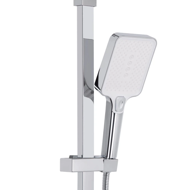 Душова система Qtap Swan Cascada з тропічним душем, латунь, хром (QTSWA111CRW45570) - зображення 3