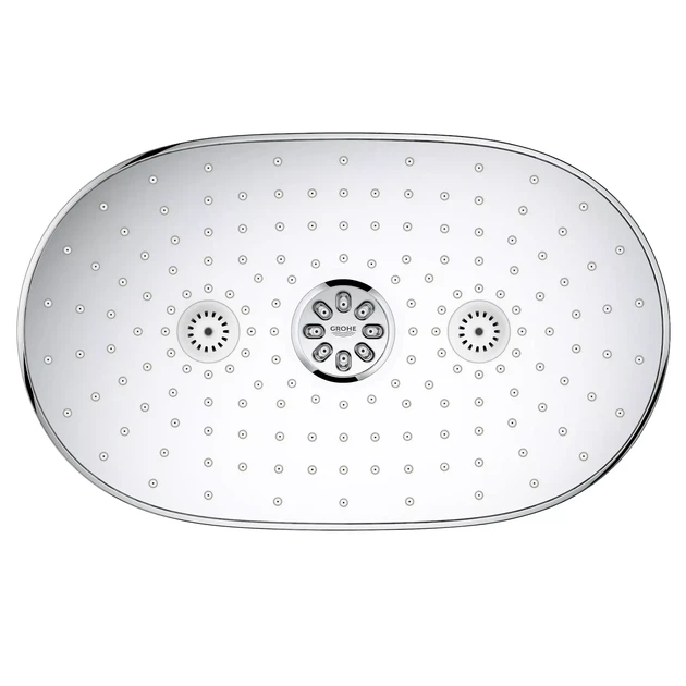 Душова система Grohe Rainshower System Smart Control 360 DUO з термостатом, латунь, хром/білий (26250LS0) - зображення 7