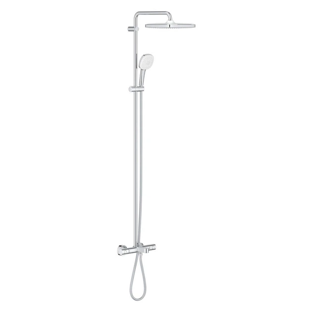 Душова система Grohe Tempesta Cube 250 з термостатом, метал, хром (26691001) - Фото 4 Душова система Grohe Tempesta Cube 250 з термостатом, метал, хром (26691001) - зображення 4