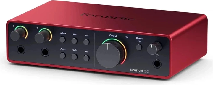 Аудіоінтерфейс Focusrite Scarlett 2i2 Studio 4th Gen (MOSC0033) - зображення 4