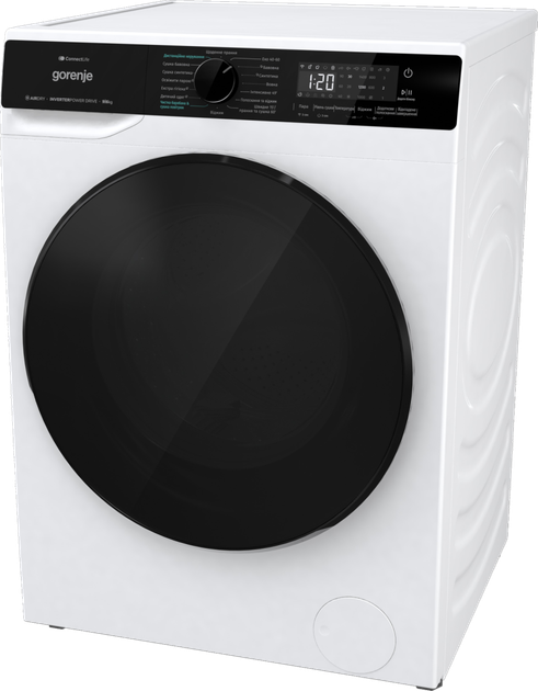 Прально-сушильна машина Gorenje WD2PA964ADW/UA (7133685) - Фото 7 Прально-сушильна машина Gorenje WD2PA964ADW/UA (7133685) - зображення 7