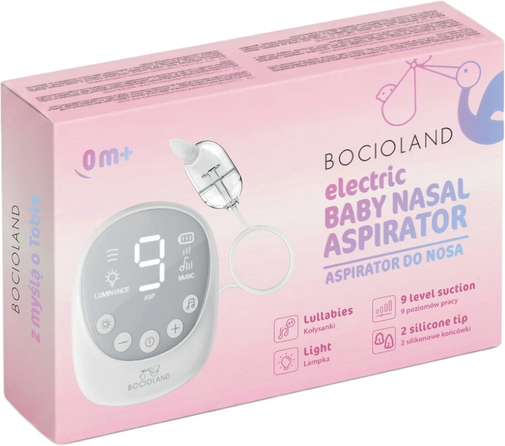 Автоматичний назальний аспіратор Bocioland BL102 (5904501651028) - зображення 7