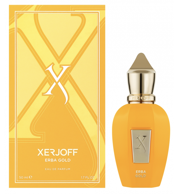 Парфюмированная вода унисекс Xerjoff Erba Gold 50 мл - Фото 1 Парфюмированная вода унисекс Xerjoff Erba Gold 50 мл - изображение 1